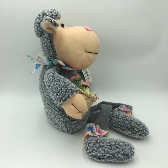 2 Hannas Handiworks Grey Spring Sheep New With Tags - Picture 8 of 12